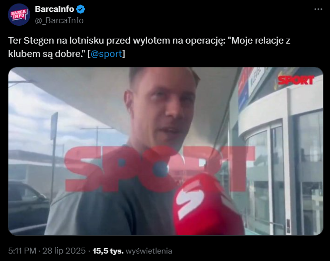 SŁOWA Ter Stegena przed WYLOTEM na operację do Francji!